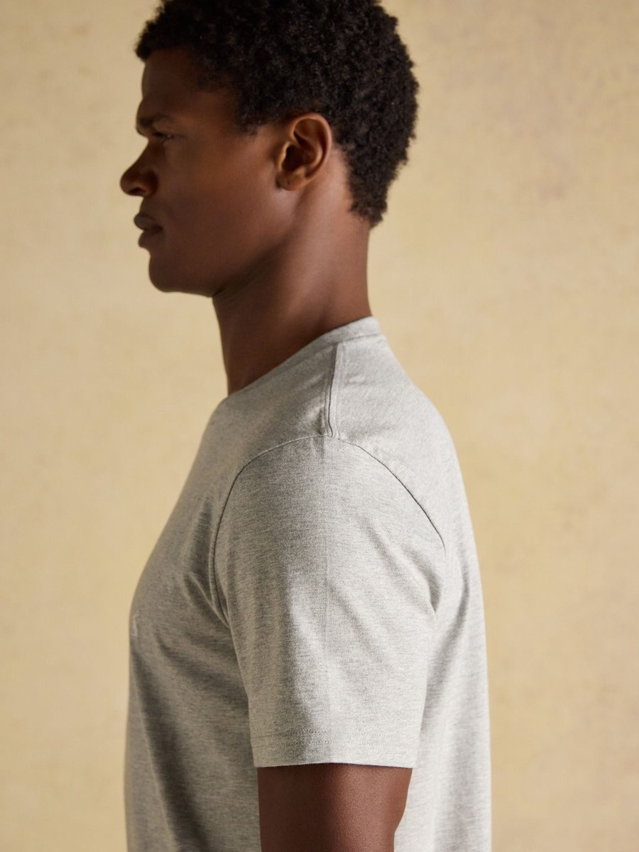 Everyday Grey Classic Fit Cotton T-Shirt - RUTHERFORD & Co
