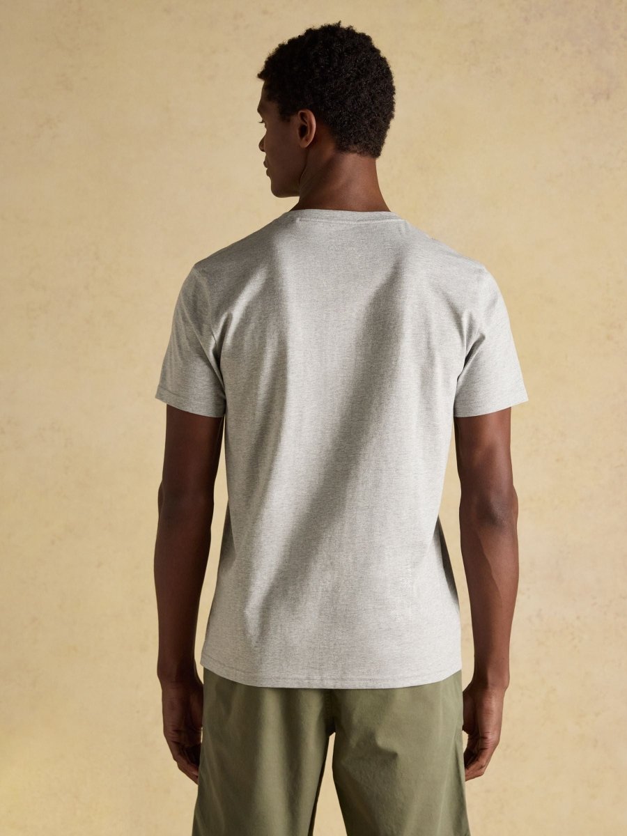 Everyday Grey Classic Fit Cotton T-Shirt - RUTHERFORD & Co