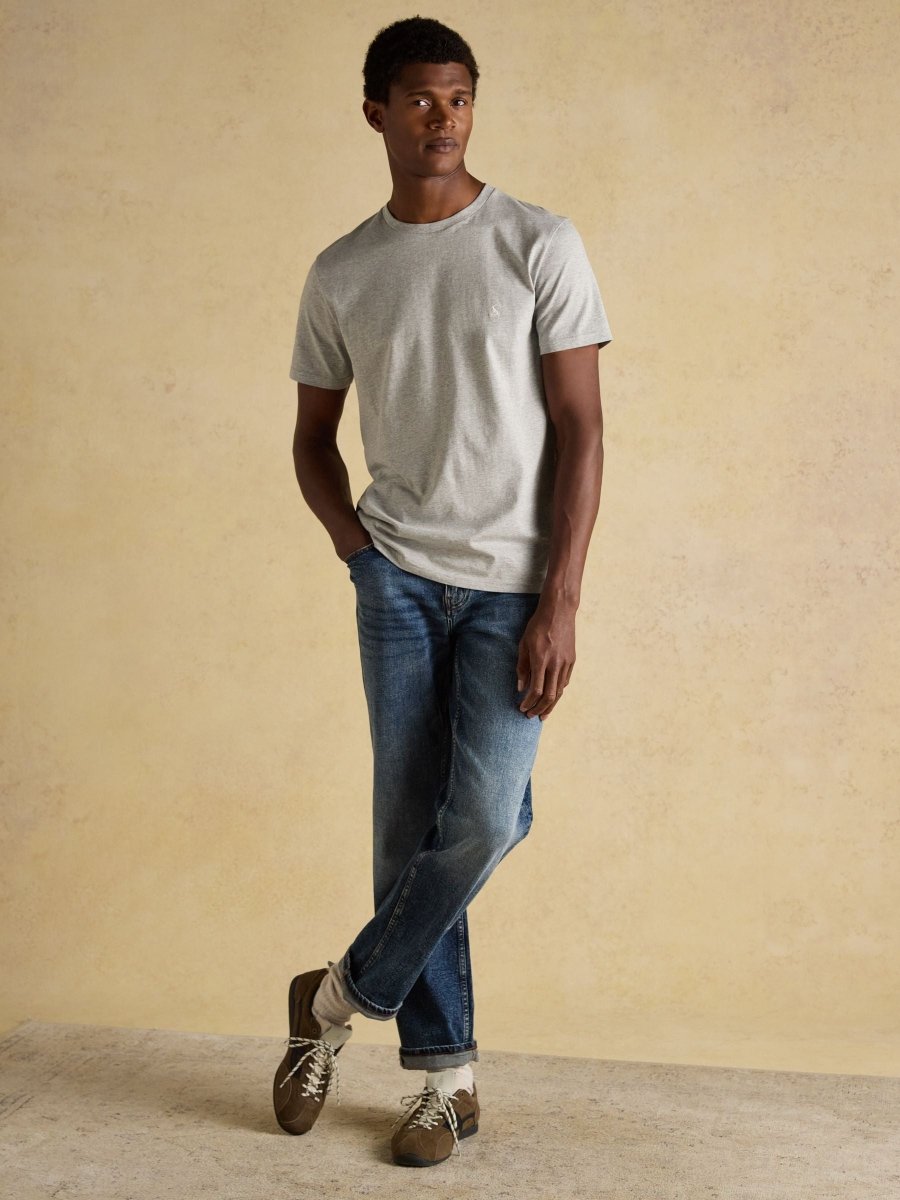 Everyday Grey Classic Fit Cotton T-Shirt - RUTHERFORD & Co
