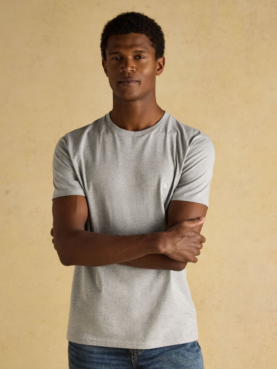 Everyday Grey Classic Fit Cotton T-Shirt - RUTHERFORD & Co