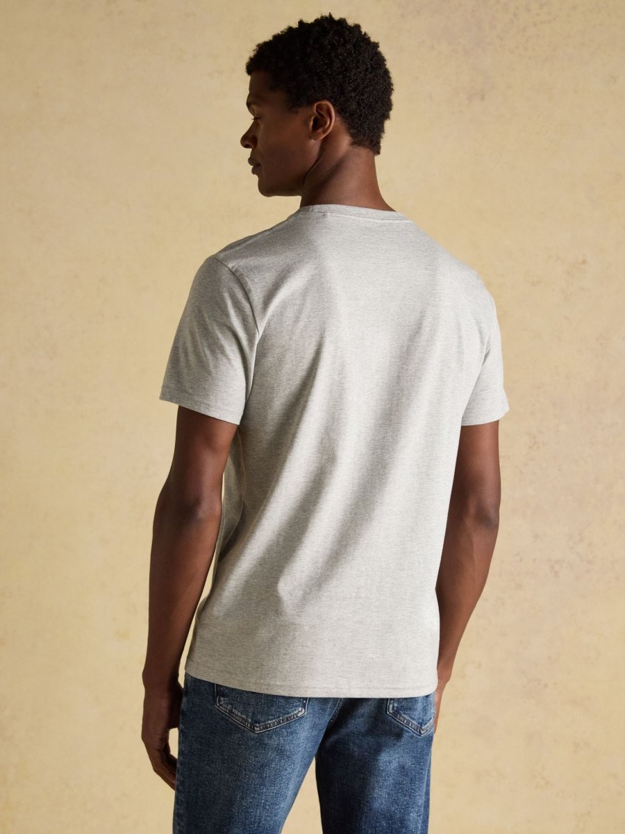 Everyday Grey Classic Fit Cotton T-Shirt - RUTHERFORD & Co