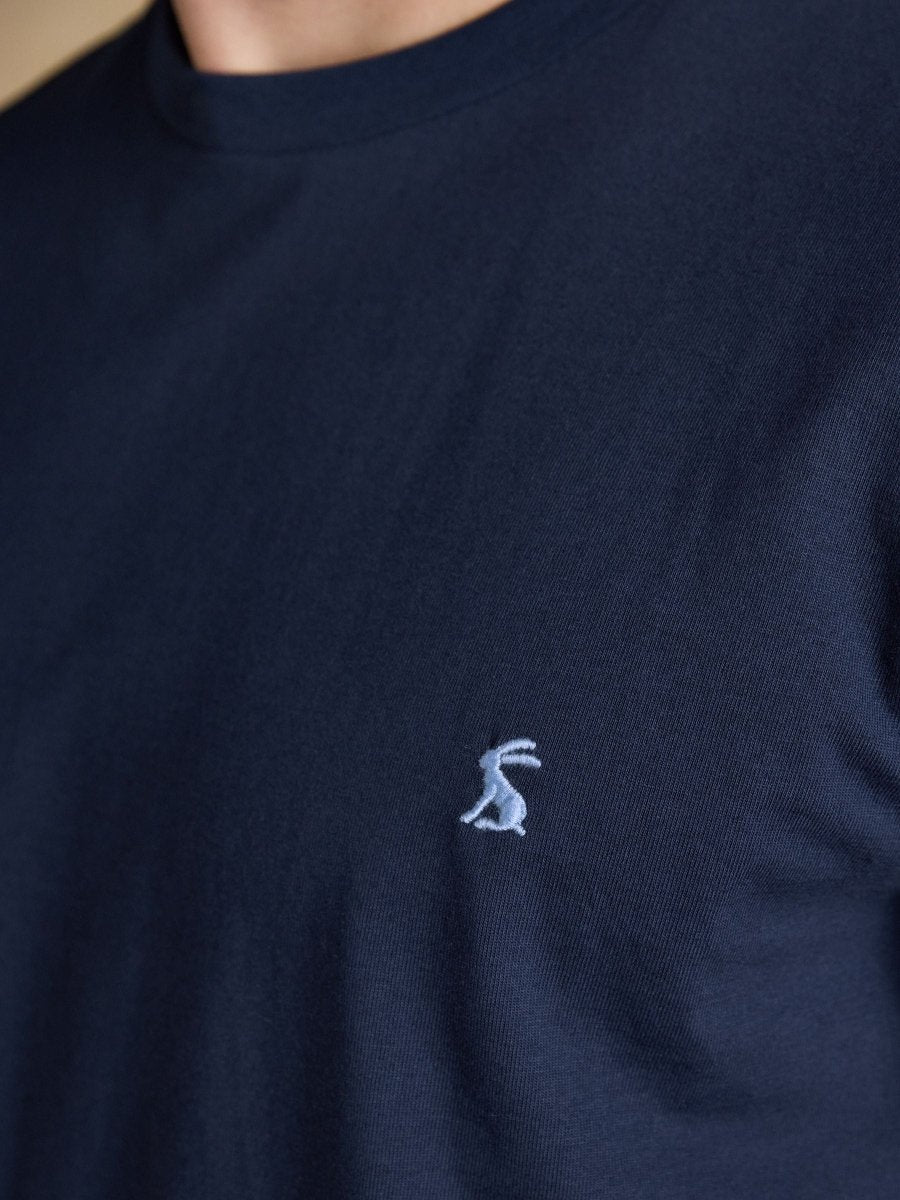 Everyday Navy Classic Fit Cotton T-Shirt - RUTHERFORD & Co