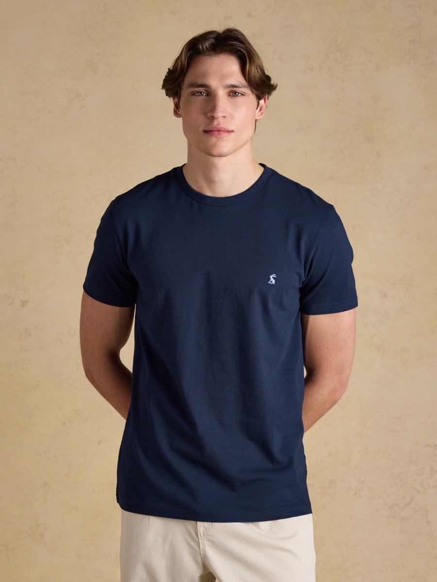 Everyday Navy Classic Fit Cotton T-Shirt - RUTHERFORD & Co