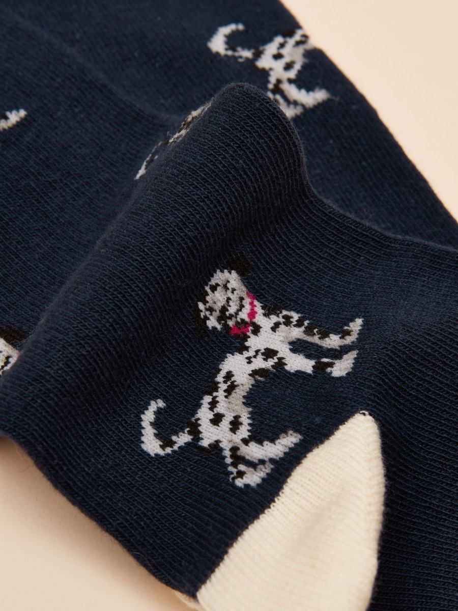 Everyday Navy/Oatmeal 2 Pack Socks - RUTHERFORD & Co