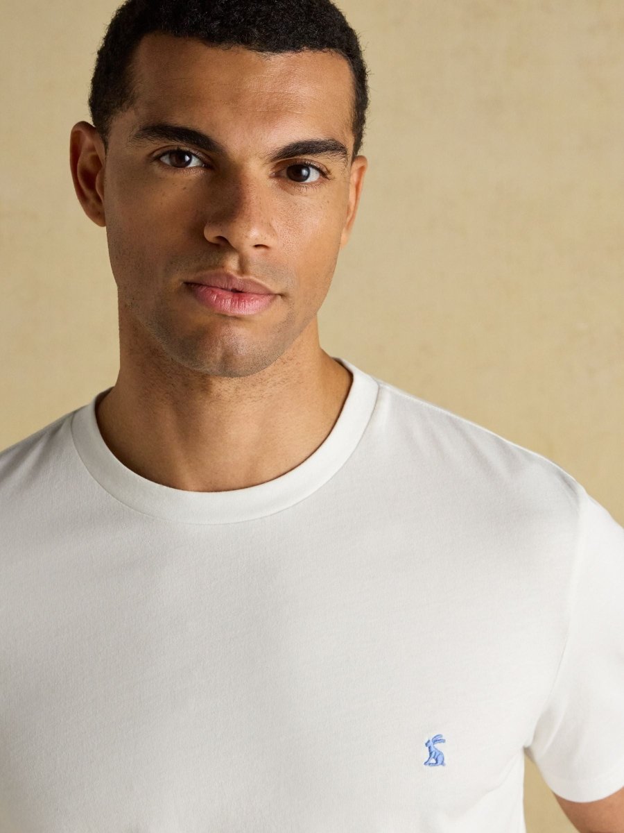 Everyday White Classic Fit Cotton T-Shirt - RUTHERFORD & Co