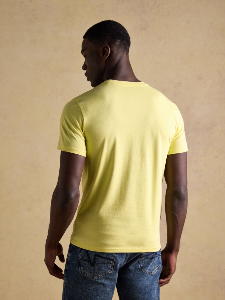 Everyday Yellow Classic Fit Cotton T-Shirt - RUTHERFORD & Co