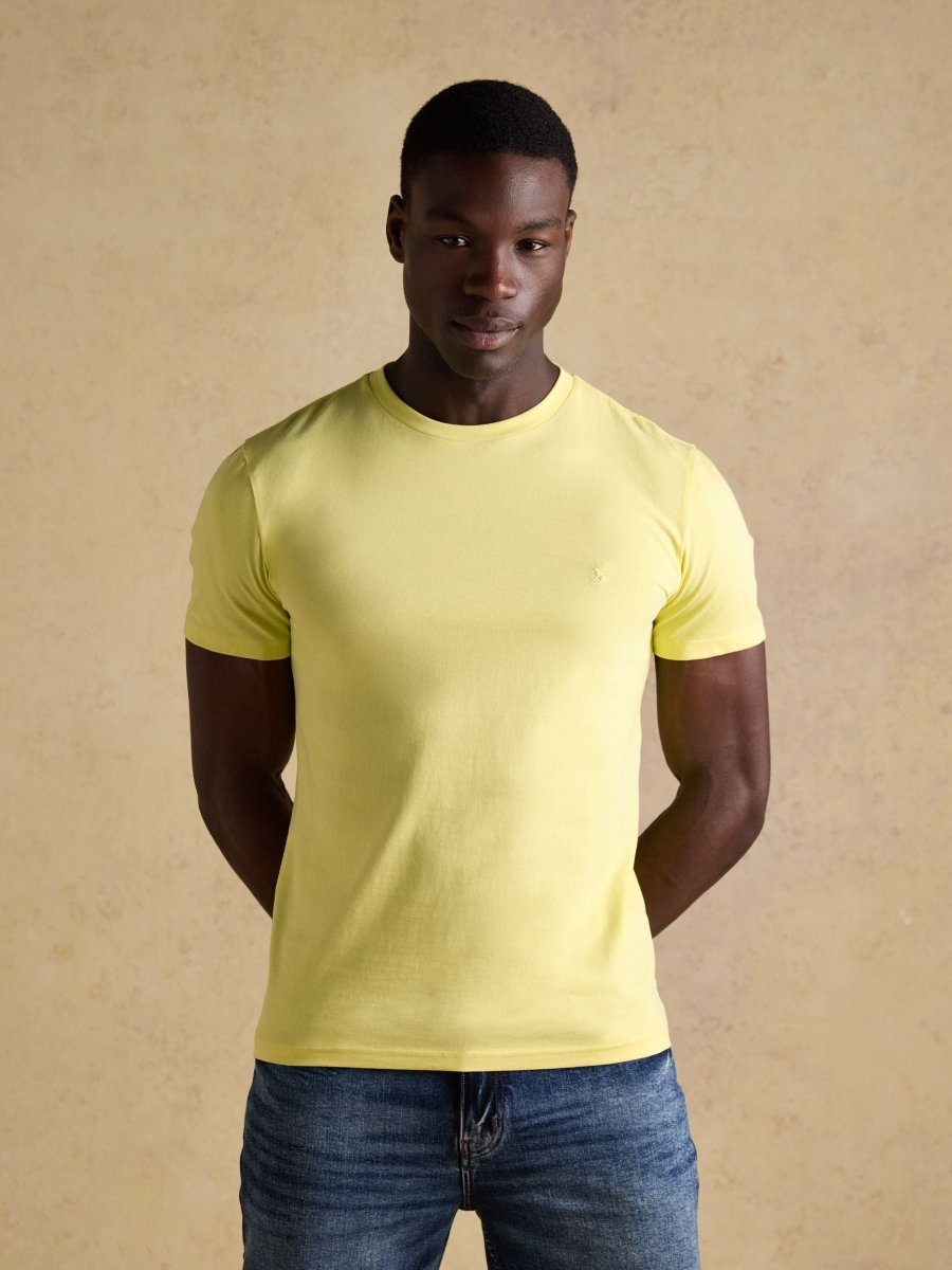 Everyday Yellow Classic Fit Cotton T-Shirt - RUTHERFORD & Co