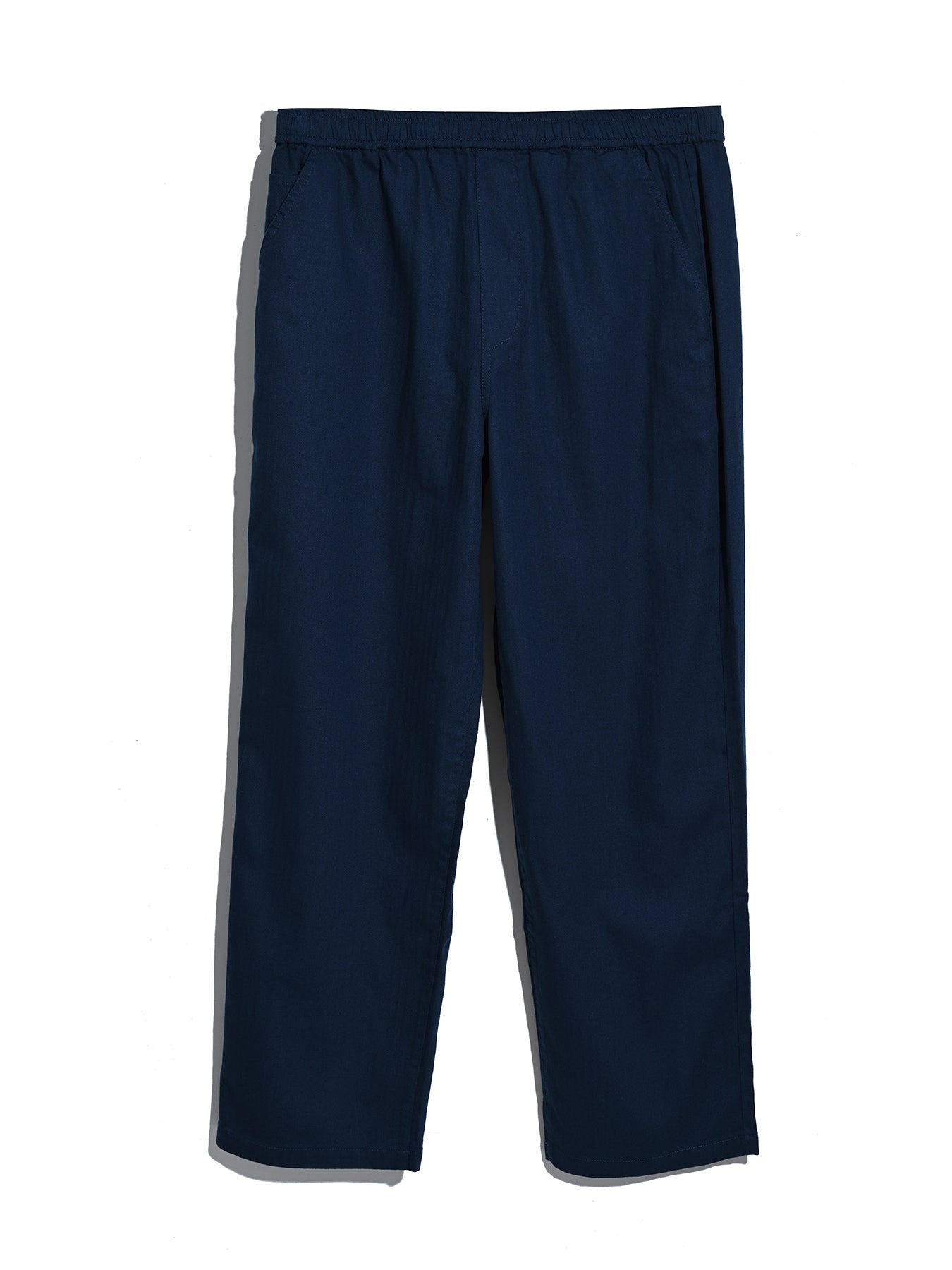 Greenport Loose Fit Herringbone Trousers In Yale