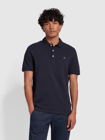 Blanes Slim Fit Organic Cotton Polo Shirt