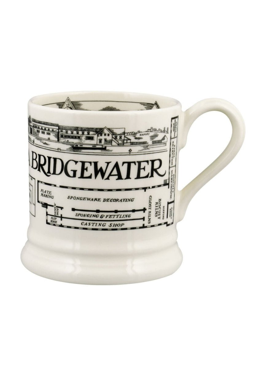 Factory Plan 1/2 Pint Mug - RUTHERFORD & Co