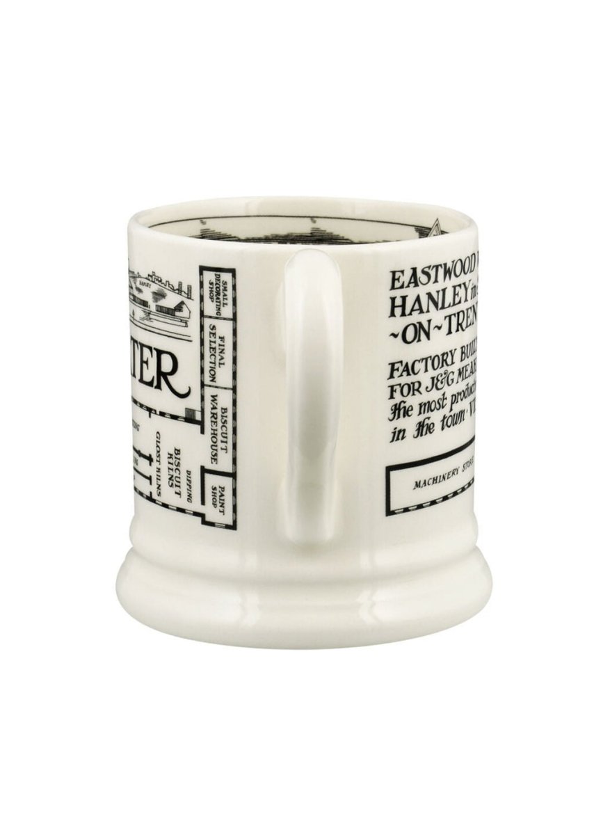 Factory Plan 1/2 Pint Mug - RUTHERFORD & Co