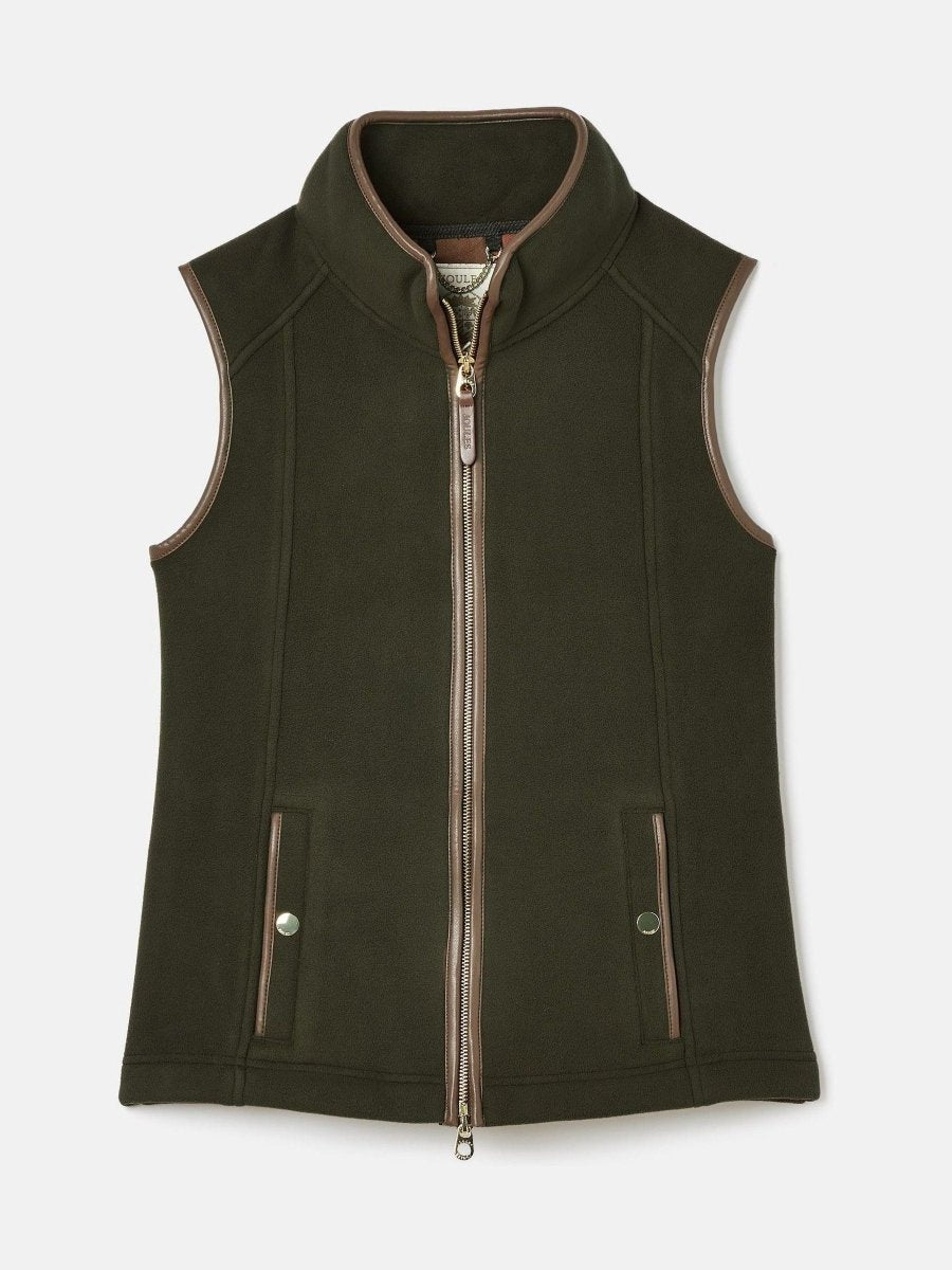 Fairbourne Green Fleece Gilet - RUTHERFORD & Co