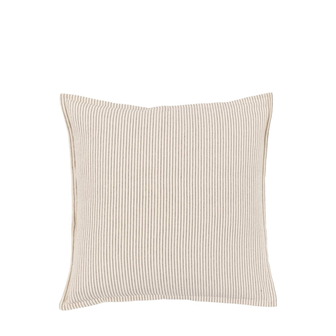 Fairford Woven Stripe Pf Cushion Cream 45x45 - RUTHERFORD & Co