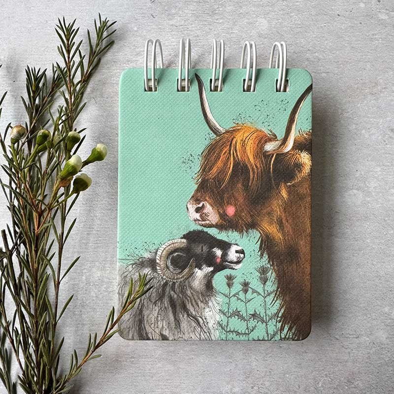 Farmyard Friends Small Spiral Notepads - RUTHERFORD & Co