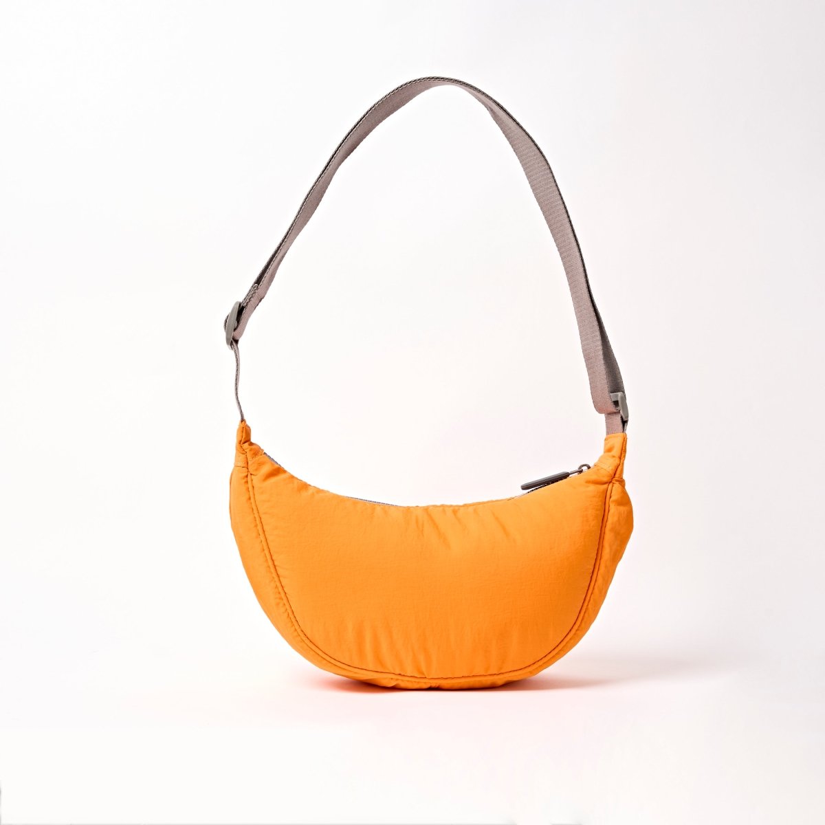 Farringdon Half Moon Bag in Jaffa Orange - RUTHERFORD & Co