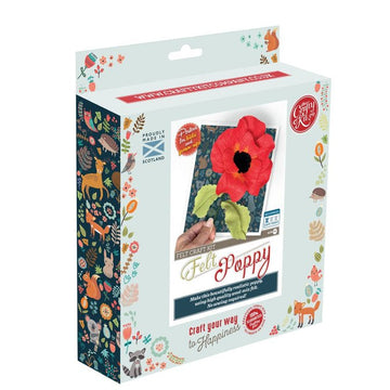 Felt Poppy Craft Kit - RUTHERFORD & Co