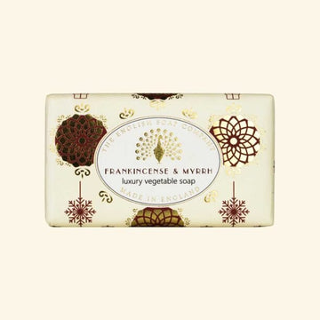 Festive Soap Bar 190g - Frankincense & Myrrh - RUTHERFORD & Co