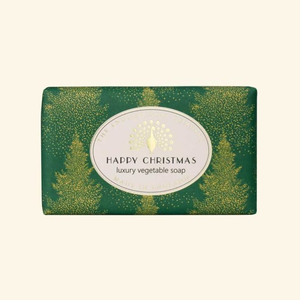 Festive Soap Bar 190g - Happy Christmas - RUTHERFORD & Co