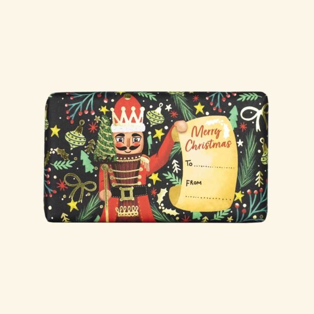 Festive Soap Bar 190g - Nutcracker - Frankinsense & Myrrh - RUTHERFORD & Co