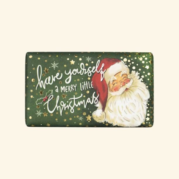 Festive Soap Bar 190g - Santa - Cinnamon & Orange - RUTHERFORD & Co