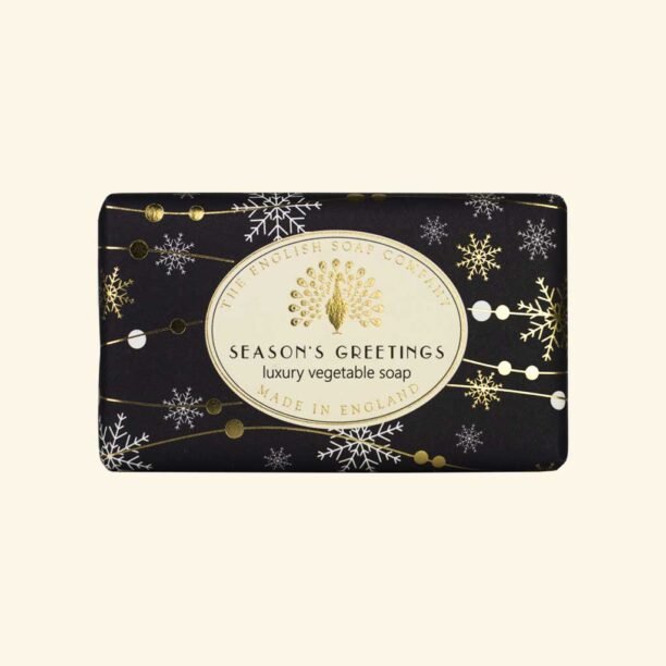 Festive Soap Bar 190g - Seasons Greetings - Cinnamon & Orange - RUTHERFORD & Co