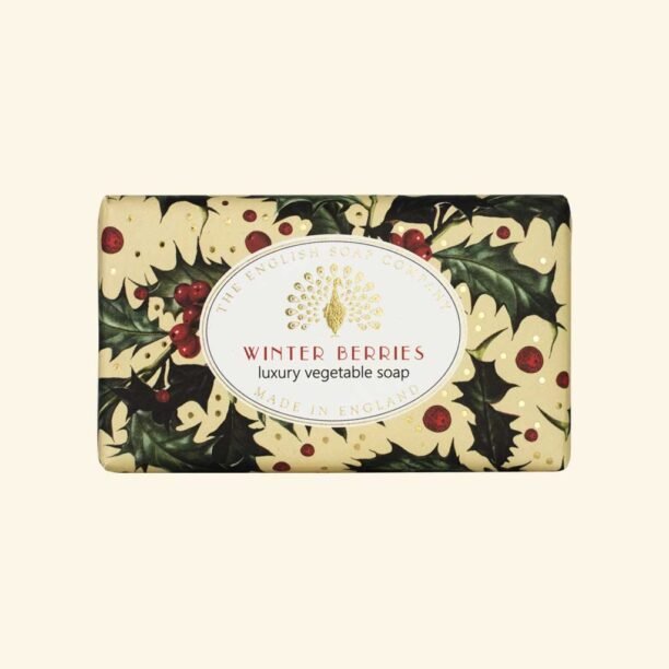 Festive Soap Bar 190g - Winter Berries - RUTHERFORD & Co