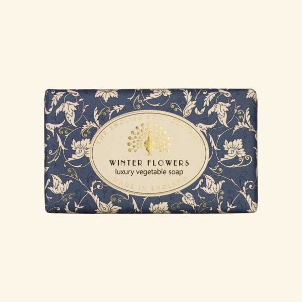Festive Soap Bar 190g - Winter Flowers - RUTHERFORD & Co