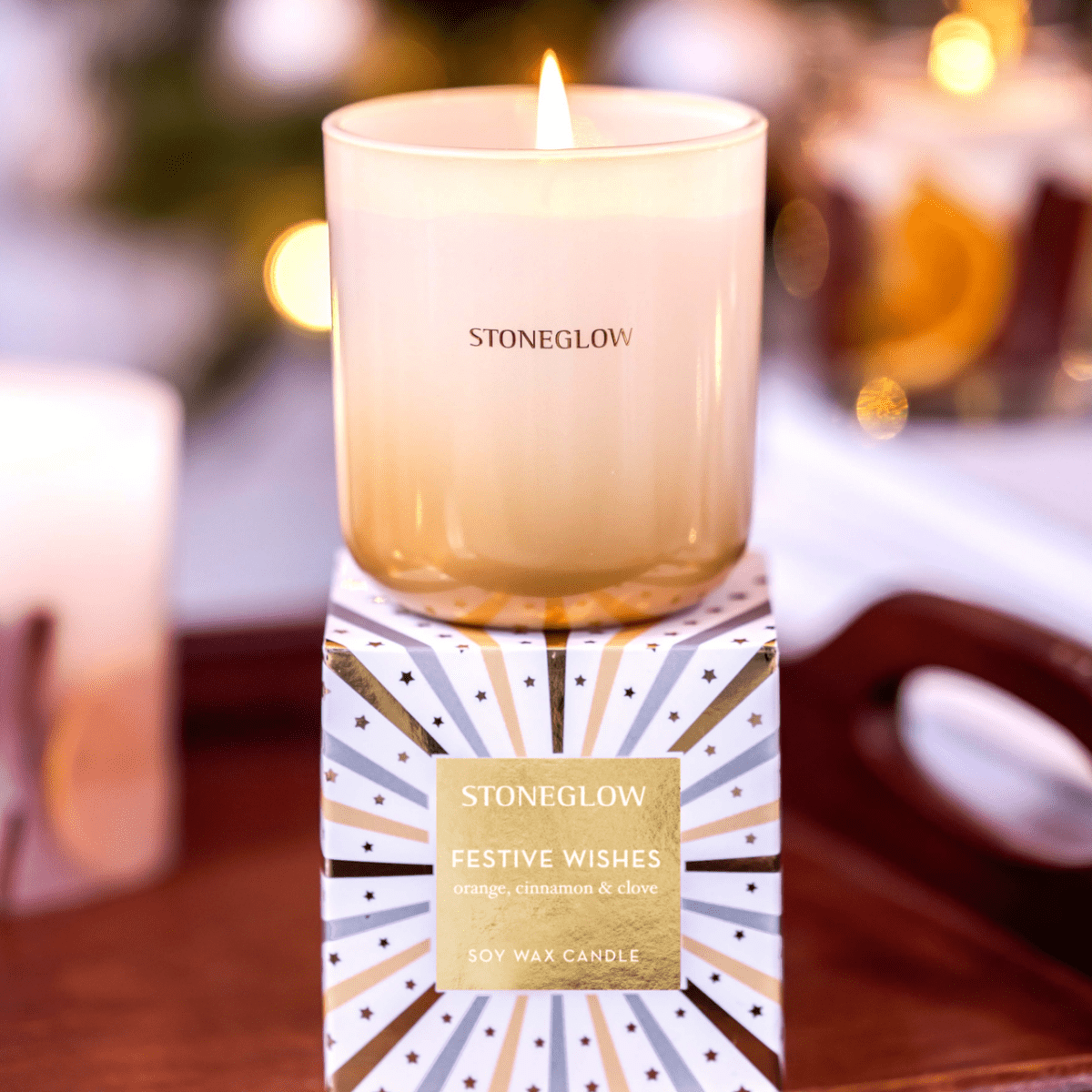 Festive Wishes Candle 210g - RUTHERFORD & Co