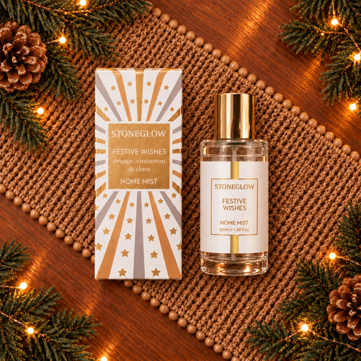 Festive Wishes Home Mist 50ml - RUTHERFORD & Co