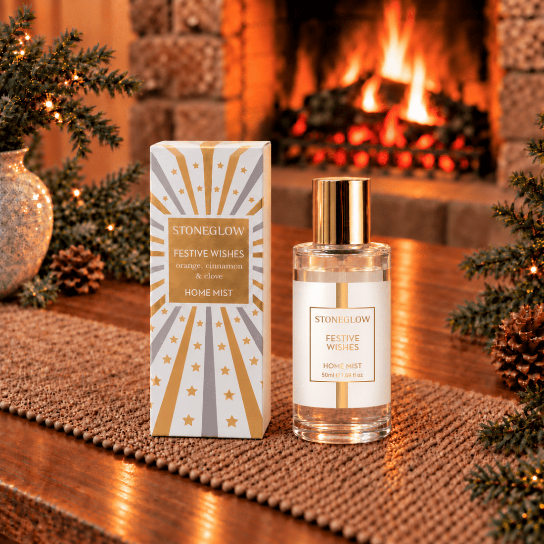 Festive Wishes Home Mist 50ml - RUTHERFORD & Co