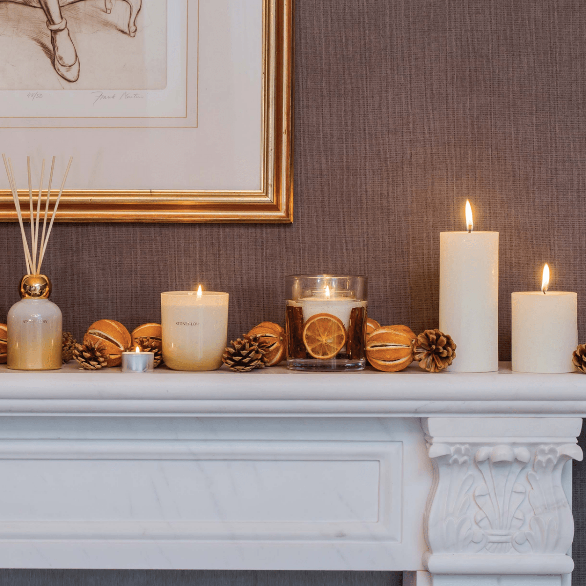 Festive Wishes Reed Diffuser 120ml - RUTHERFORD & Co