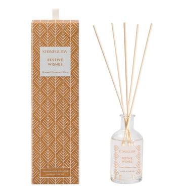 Festive Wishes - Scented Reed Diffuser 100ml - RUTHERFORD & Co