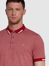 Lonnie Modern Fit Jaquard Polo Shirt