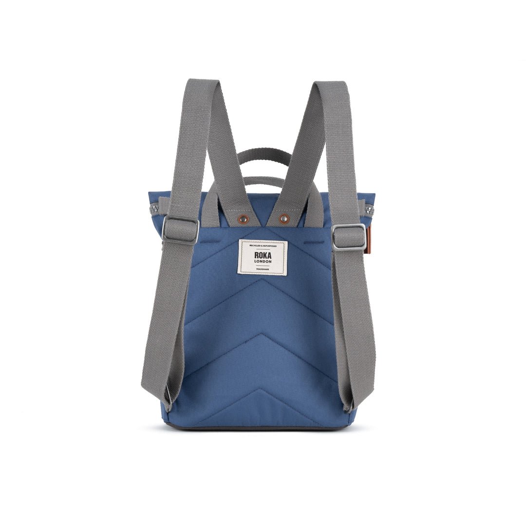FINCHLEY A RECYCLED CANVAS/BURNT BLUE/SMALL - RUTHERFORD & Co