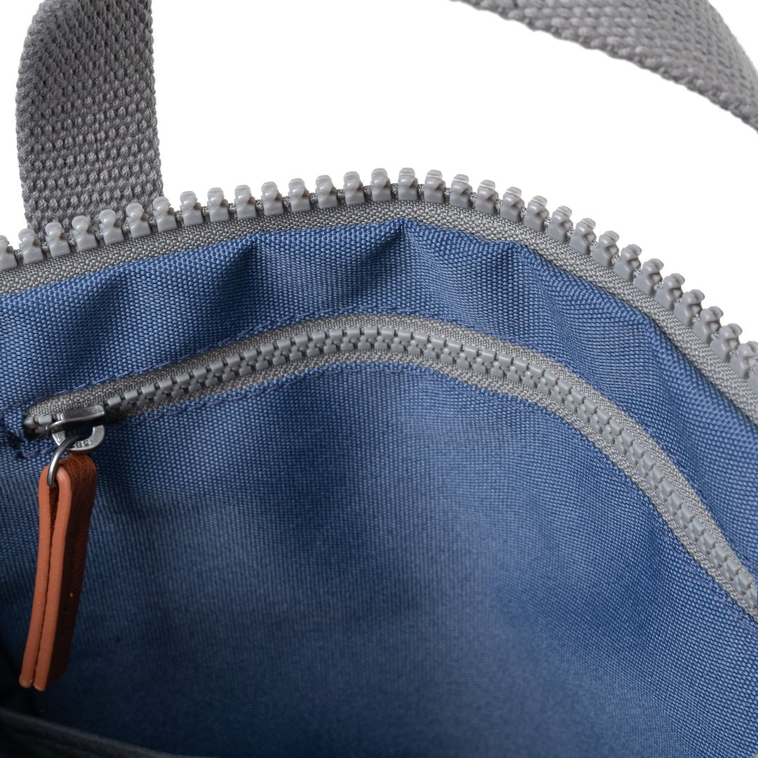 FINCHLEY A RECYCLED CANVAS/BURNT BLUE/SMALL - RUTHERFORD & Co