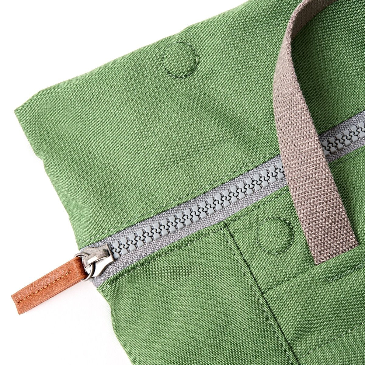 Finchley Backpack Small Recycled Canvas - Artichoke - RUTHERFORD & Co