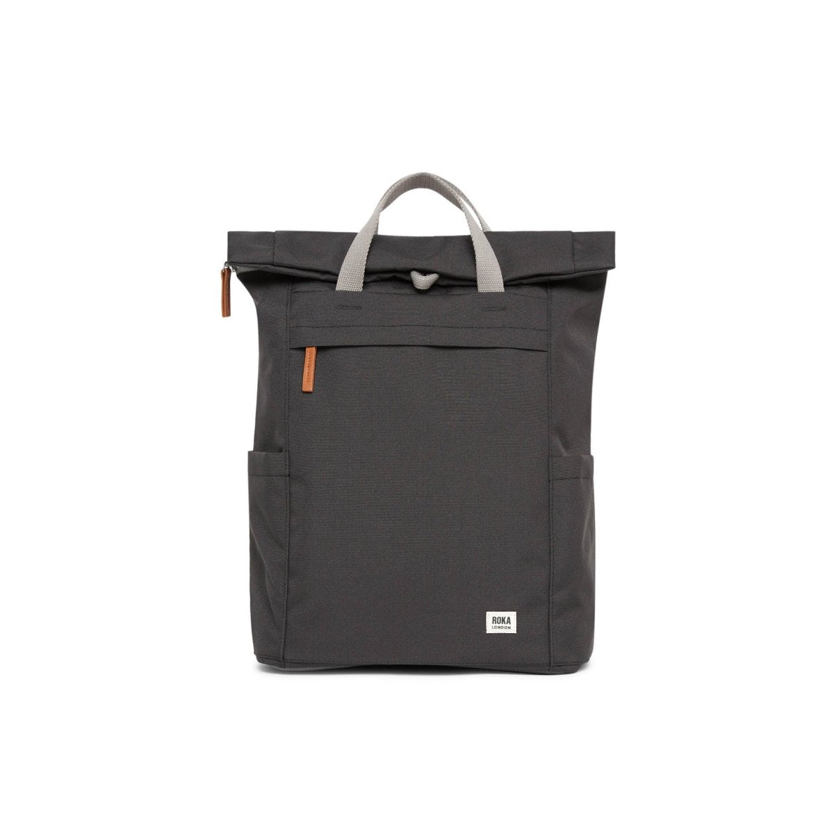 Finchley Backpack Small Recycled Canvas - Ash - RUTHERFORD & Co