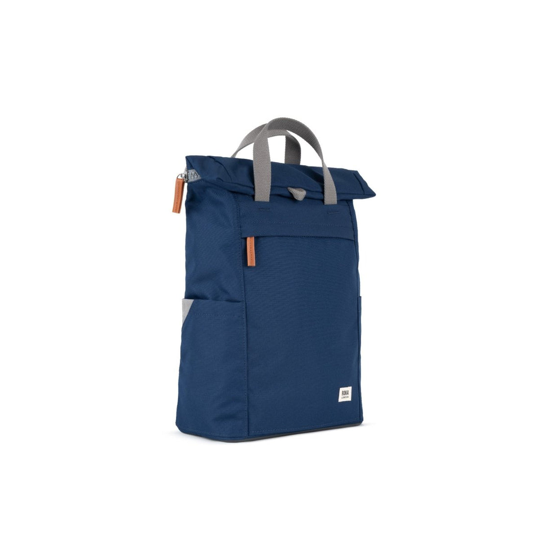 Finchley Backpack Small Recycled Canvas - Crisp Blue - RUTHERFORD & Co