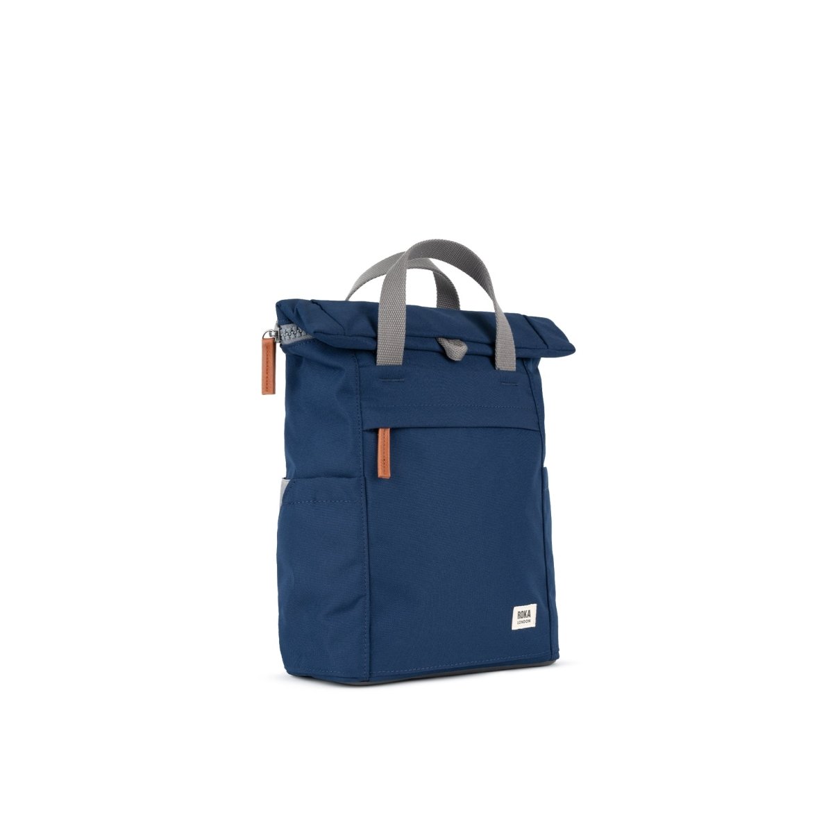 Finchley Backpack Small Recycled Canvas - Crisp Blue - RUTHERFORD & Co