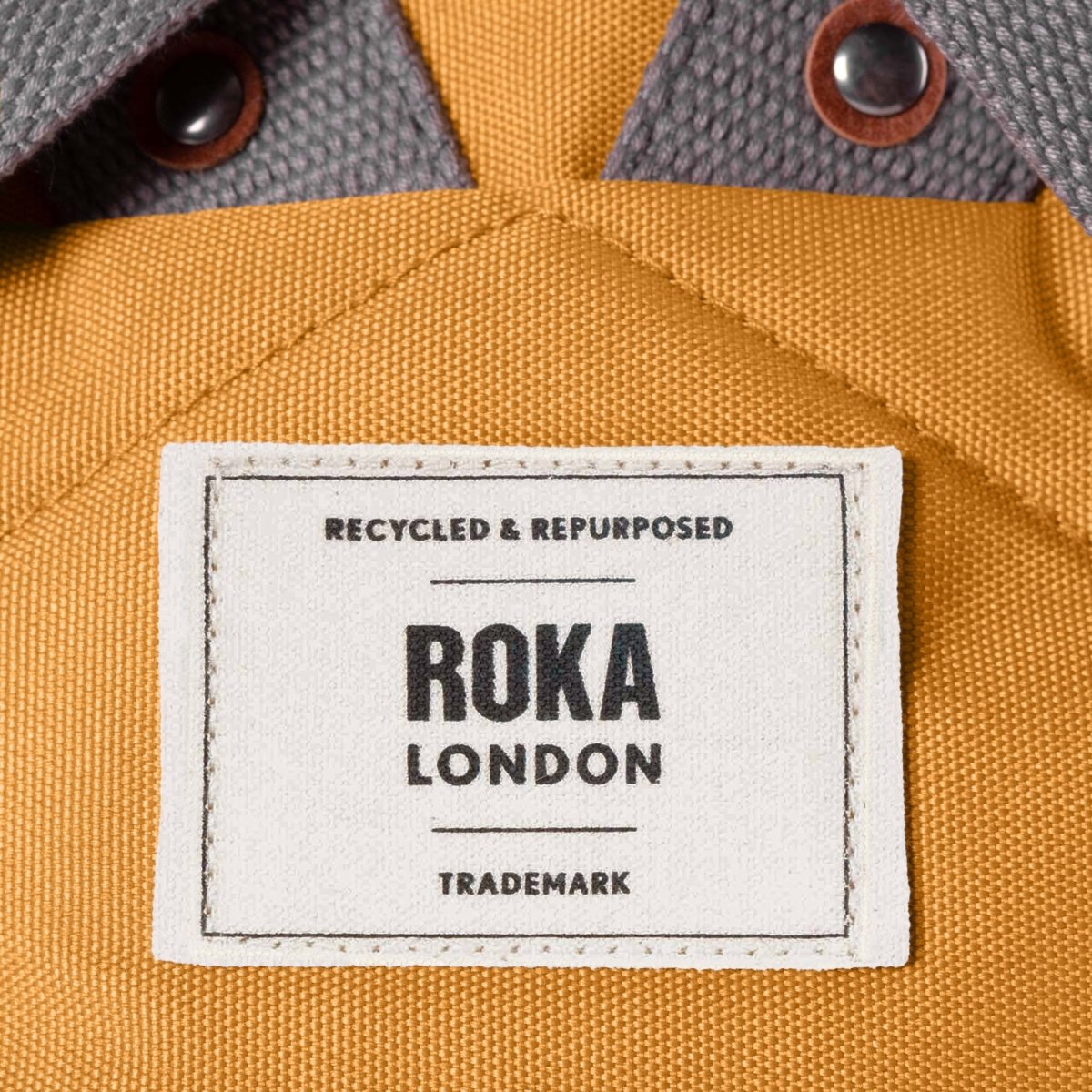 Finchley Backpack Small Recycled Canvas - Flax - RUTHERFORD & Co