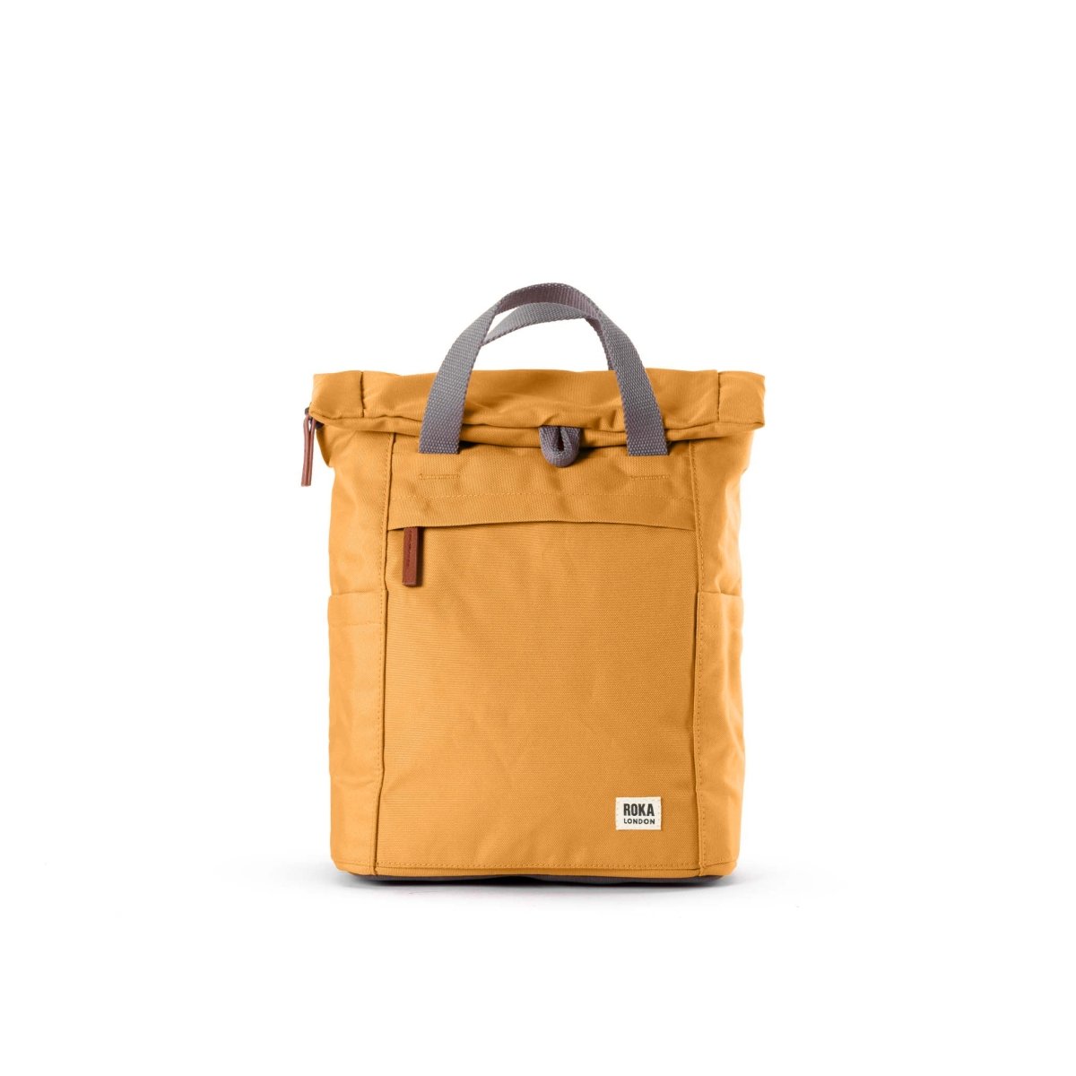 Finchley Backpack Small Recycled Canvas - Flax - RUTHERFORD & Co