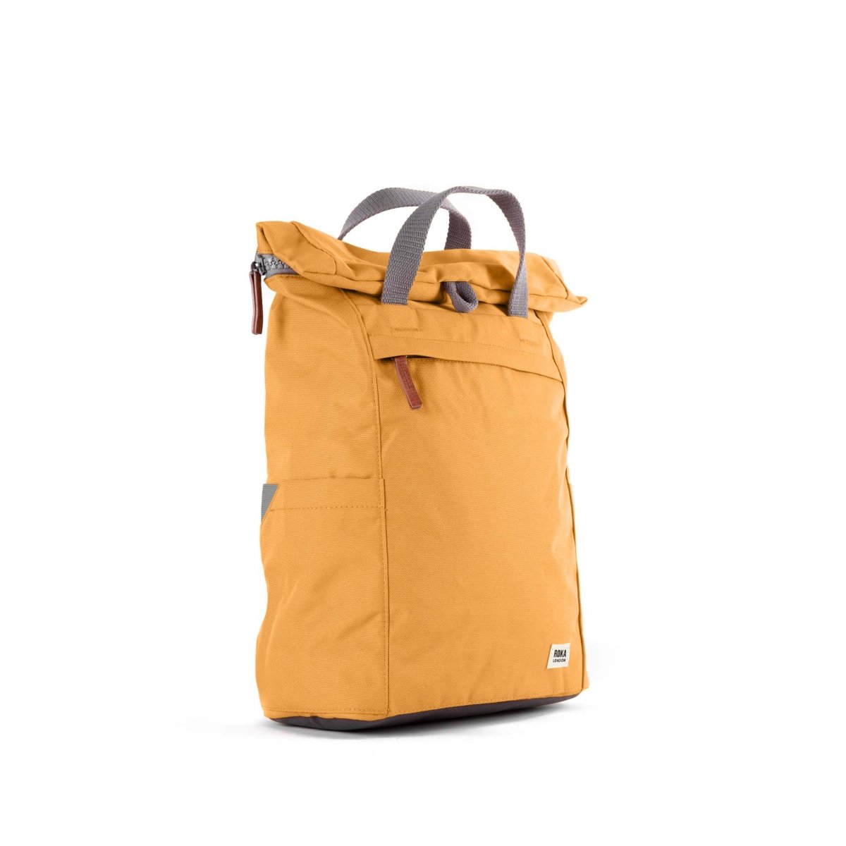 Finchley Backpack Small Recycled Canvas - Flax - RUTHERFORD & Co