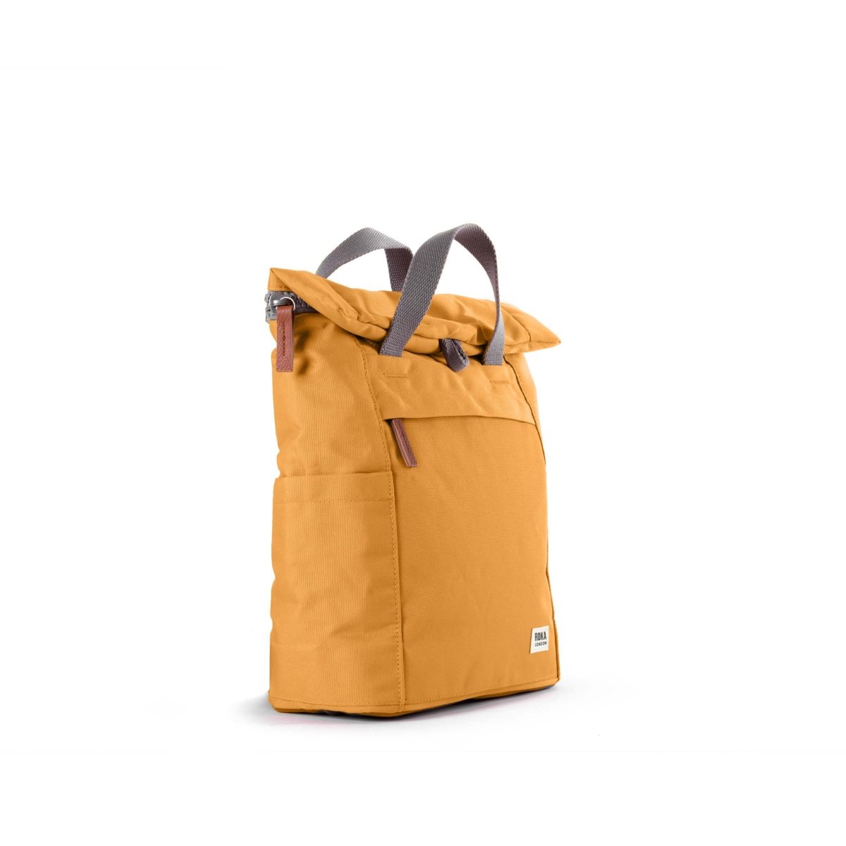 Finchley Backpack Small Recycled Canvas - Flax - RUTHERFORD & Co