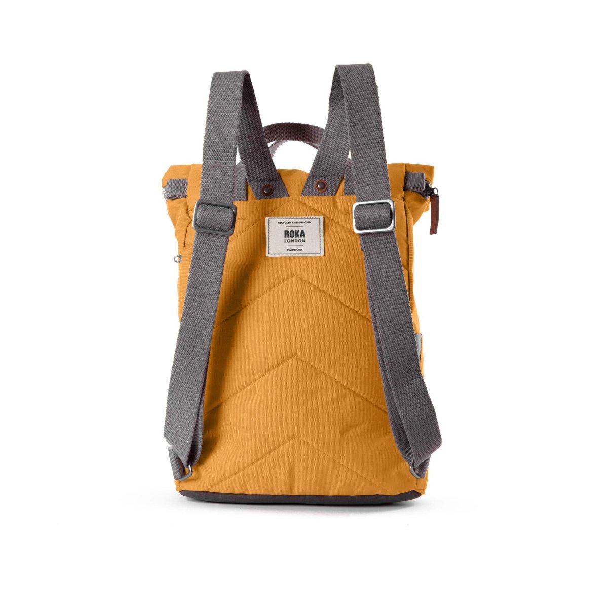 Finchley Backpack Small Recycled Canvas - Flax - RUTHERFORD & Co