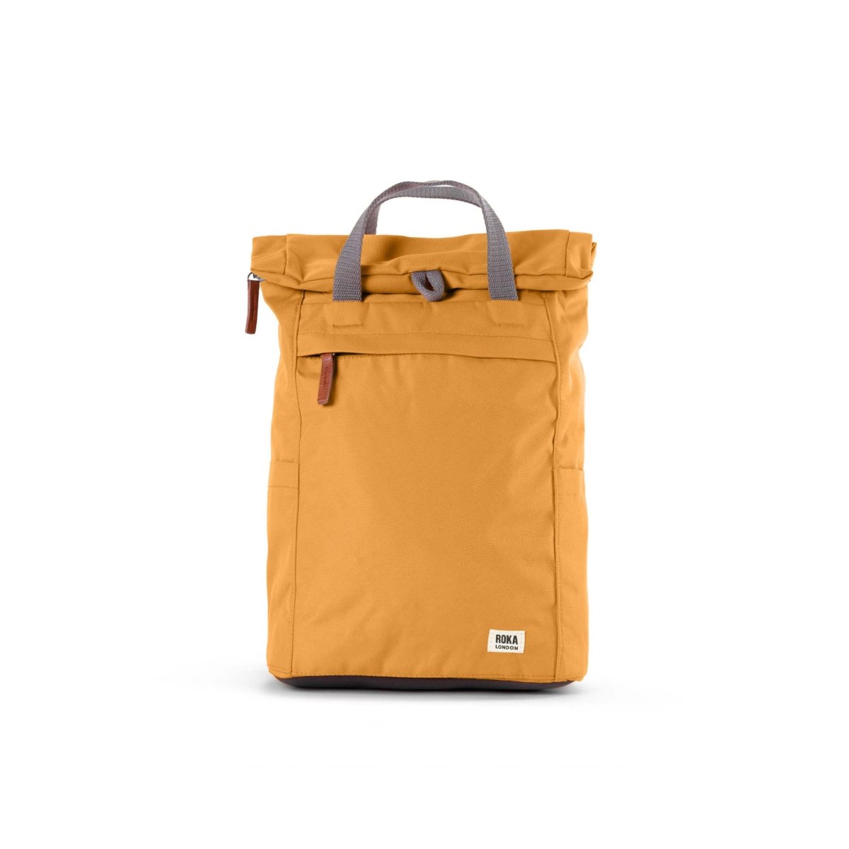 Finchley Backpack Small Recycled Canvas - Flax - RUTHERFORD & Co