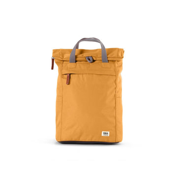 Finchley Backpack Small Recycled Canvas - Flax - RUTHERFORD & Co