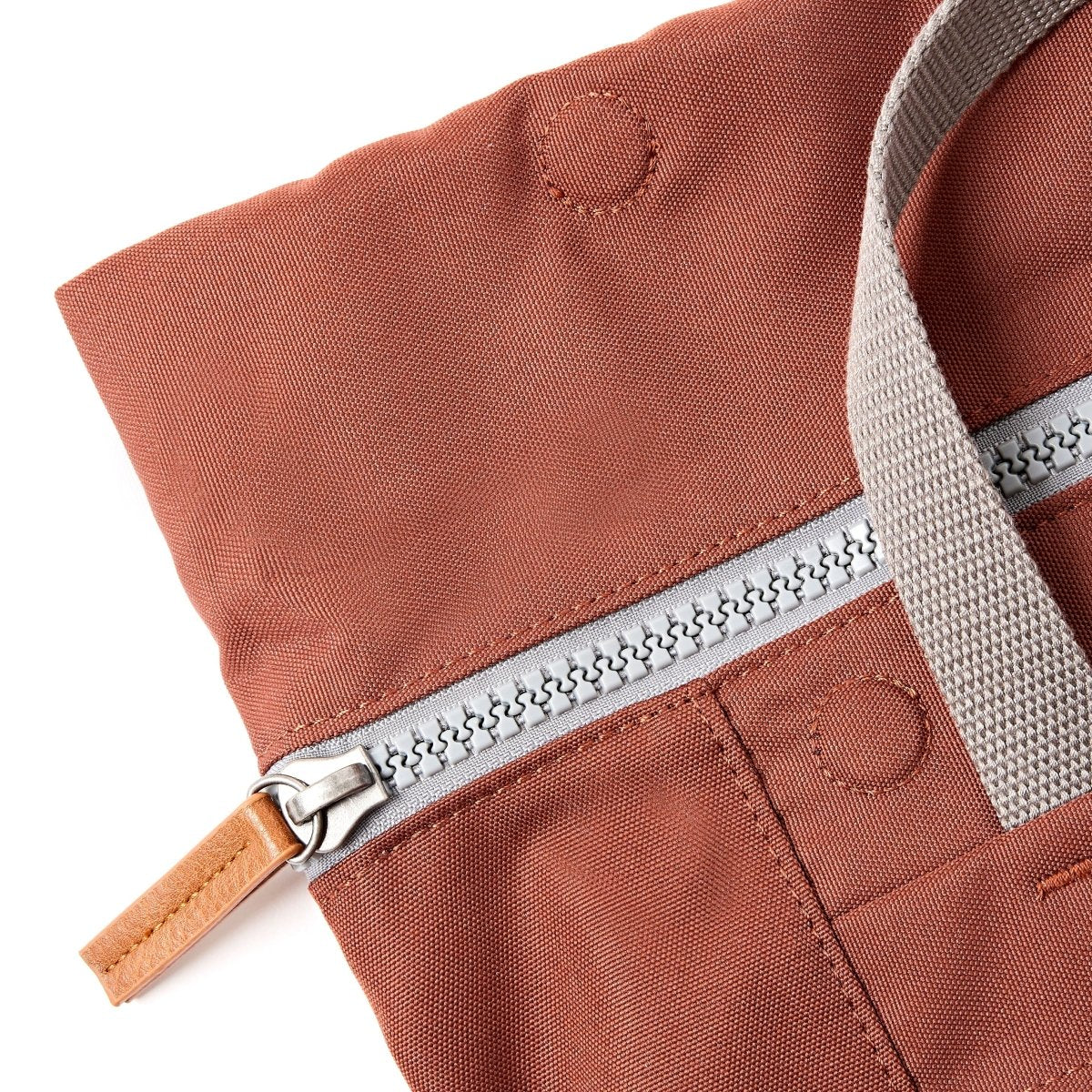 Finchley Backpack Small Recycled Canvas - Henna - RUTHERFORD & Co