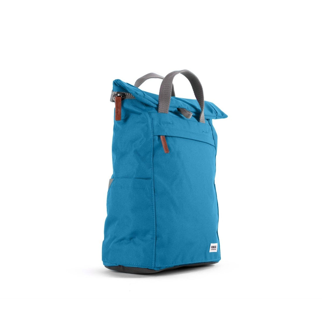 Finchley Backpack Small Recycled Canvas - Marine - RUTHERFORD & Co