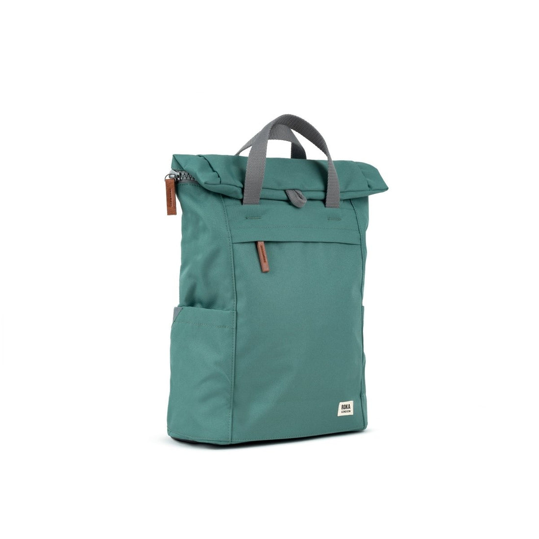 Finchley Backpack Small Recycled Canvas - Sage - RUTHERFORD & Co