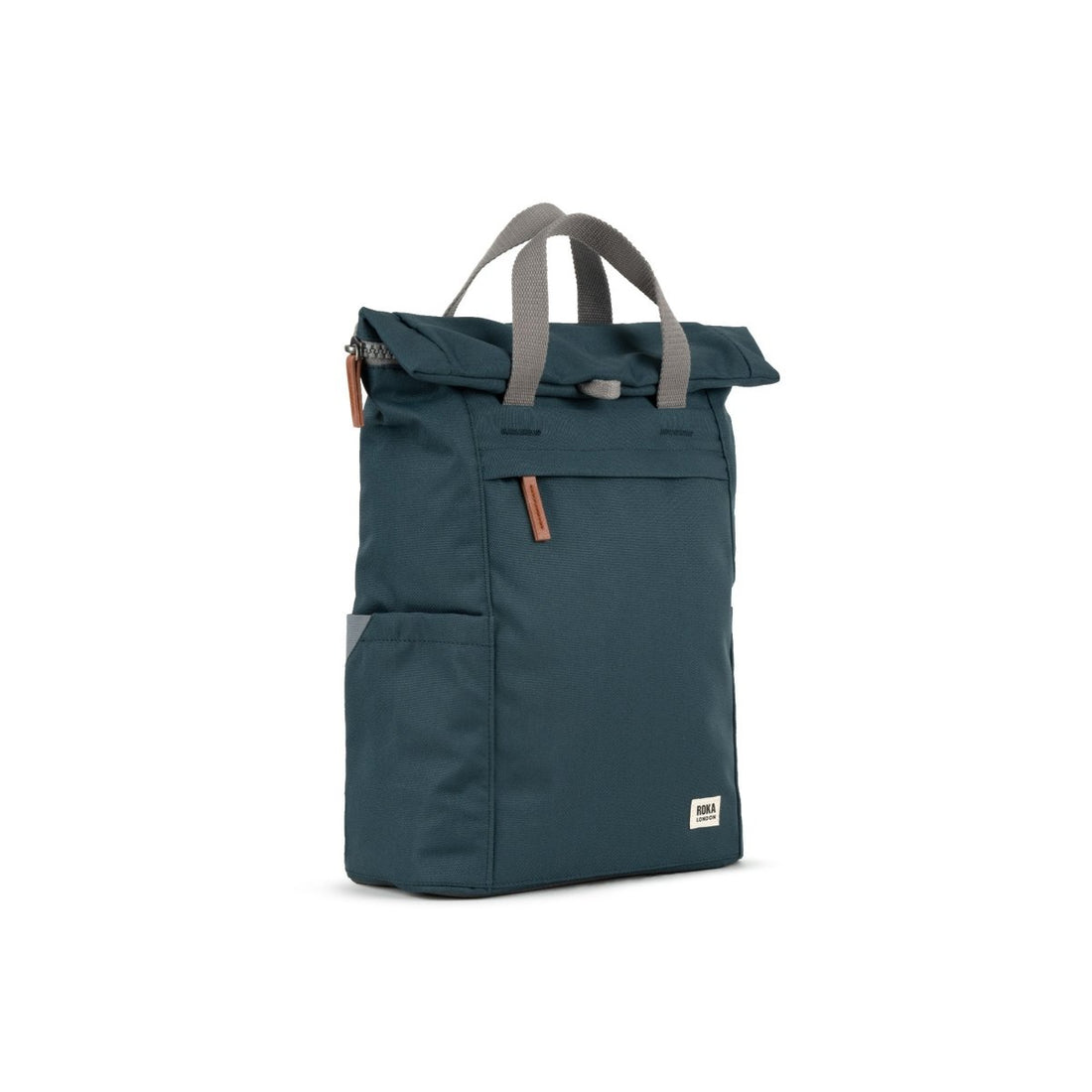 Finchley Backpack Small Recycled Canvas - Smoke - RUTHERFORD & Co